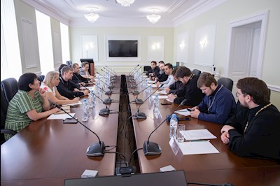 Состоялось итоговое совещание, посвященное принесению мощей преподобного Сергия Радонежского