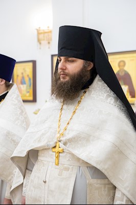 Митрополит Игнатий совершил Божественную литургию в домовом храме в честь Владимирской иконы Божией Матери г. Саратова