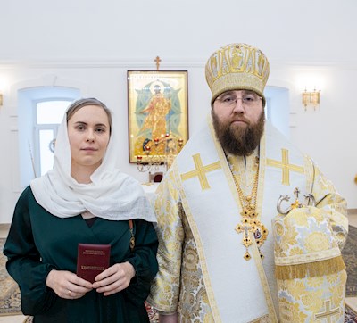 Митрополит Игнатий совершил Божественную литургию в домовом храме в честь Владимирской иконы Божией Матери г. Саратова
