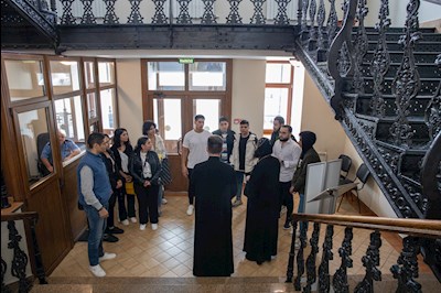 Коптская молодежь побывала в гостях в семинарии
