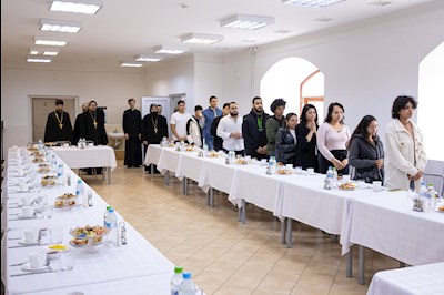 Коптская молодежь побывала в гостях в семинарии