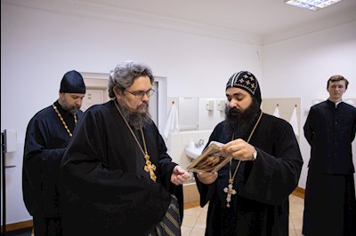 Коптская молодежь побывала в гостях в семинарии