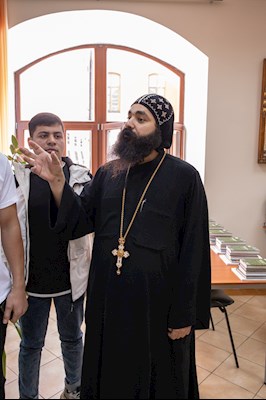 Коптская молодежь побывала в гостях в семинарии