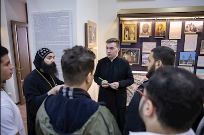 Коптская молодежь побывала в гостях в семинарии