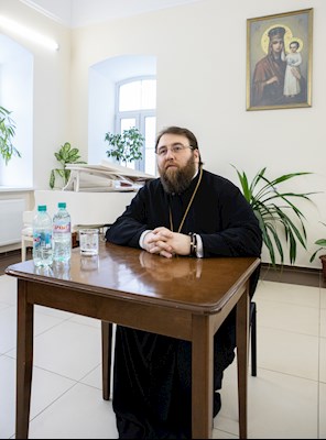 Митрополит Игнатий совершил Божественную литургию в домовом храме в честь Владимирской иконы Божией Матери г. Саратова