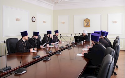 Митрополит Игнатий возглавил заседание коллегии отделов, курирующих взаимоотношения с силовыми структурами