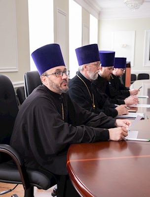 Митрополит Игнатий возглавил заседание коллегии отделов, курирующих взаимоотношения с силовыми структурами