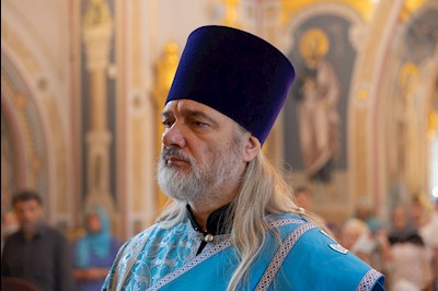 Божественная литургия в Свято-Троицком кафедральном соборе г. Саратова
