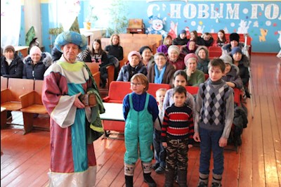 В селе Песчанка прошел рождественский концерт