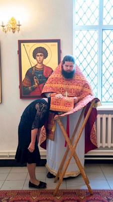 Престольный праздник в Ильинском храме на ВСО