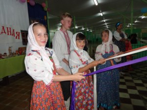 Фестиваль народной культуры «Краса ненаглядная» в лагере «Солнечный»