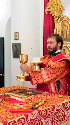 Престольный праздник в Ильинском храме на ВСО