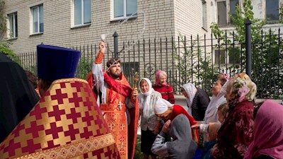 Престольный праздник в Ильинском храме на ВСО