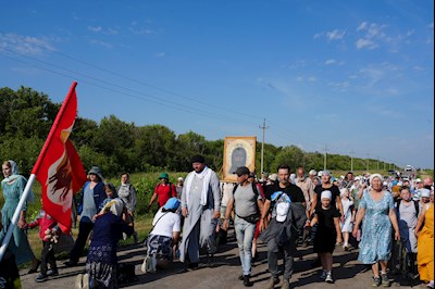 Завершился крестный ход Саратов — Вавилов Дол