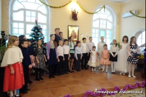 Рождественский концерт Петропавловской воскресной школы города Аткарска