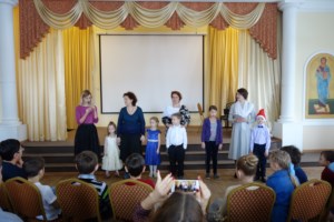 В Свято-Троицком соборе состоялось вертепное представление