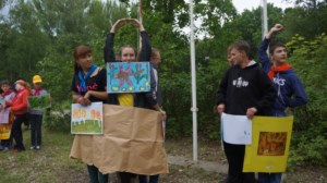 В православном лагере «Солнечный» прошел космический квест