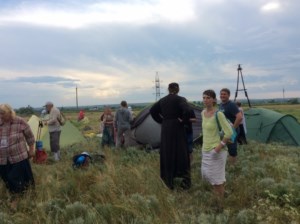 Крестный ход Балашов — Вавилов Дол прошел через Саратов