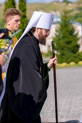 Митрополит Игнатий совершил всенощное бдение в Свято-Троицком кафедральном соборе г. Вольска