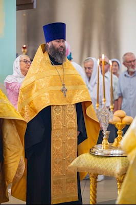 Митрополит Игнатий совершил всенощное бдение в Свято-Троицком кафедральном соборе г. Вольска