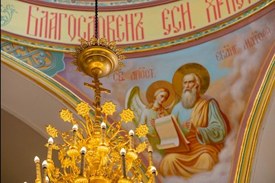 Митрополит Игнатий совершил всенощное бдение в Свято-Троицком кафедральном соборе г. Вольска