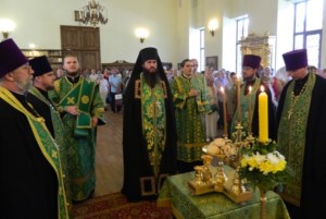 Всенощное бдение в храме преподобного Серафима Саровского