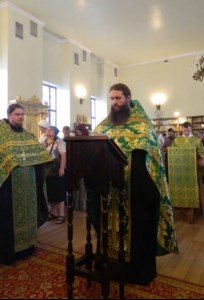 Всенощное бдение в храме преподобного Серафима Саровского