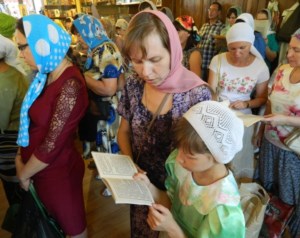Всенощное бдение в храме преподобного Серафима Саровского