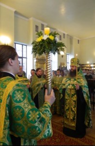Всенощное бдение в храме преподобного Серафима Саровского
