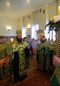 Всенощное бдение в храме преподобного Серафима Саровского