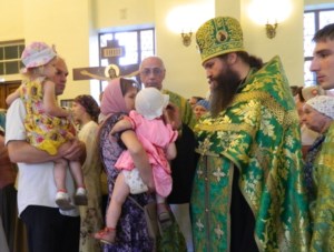 Всенощное бдение в храме преподобного Серафима Саровского