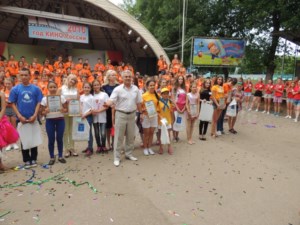 Воспитанницы «Солнечного» представили лагерь на «Радуге талантов»