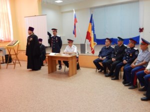 Священник принял участие в работе Большого казачьего круга