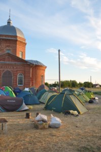 Более 400 километров позади у участников крестного хода в честь царственных страстотерпцев