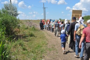 Более 400 километров позади у участников крестного хода в честь царственных страстотерпцев