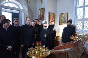 Состоялась паломническая поездка студентов семинарии по святыням Саратовской митрополии