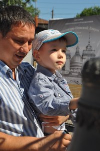 В Саратове побывал колокол «Александр Невский»