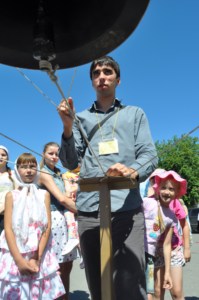 В Саратове побывал колокол «Александр Невский»