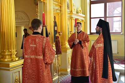 Семинарский храм отметил престольный праздник