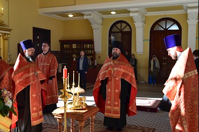 Семинарский храм отметил престольный праздник