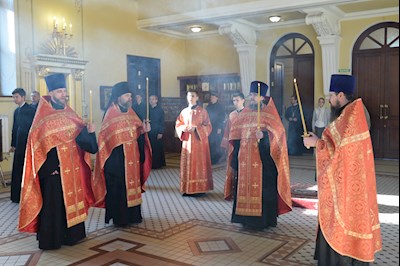 Семинарский храм отметил престольный праздник