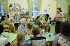 В детском развивающем центре «Колосок» состоялся творческий мастер-класс