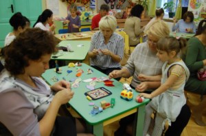 В детском развивающем центре «Колосок» состоялся творческий мастер-класс