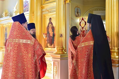 Семинарский храм отметил престольный праздник