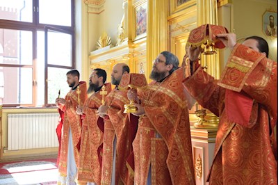 Семинарский храм отметил престольный праздник