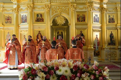 Семинарский храм отметил престольный праздник
