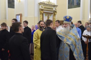 Состоялась паломническая поездка студентов семинарии по святыням Саратовской митрополии