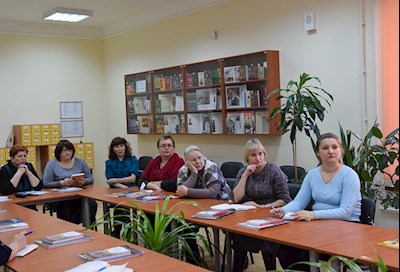 В библиотеке семинарии прошла встреча с сотрудниками городских библиотек