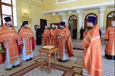 Семинарский храм отметил престольный праздник