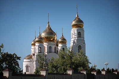 Митрополит Игнатий совершил Божественную литургию в Свято-Иоанновском женском монастыре с. Алексеевка
